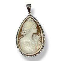 Colgante Mandile 1922 Mujer Cammei  in Plata Conchiglia 2KK71672.3